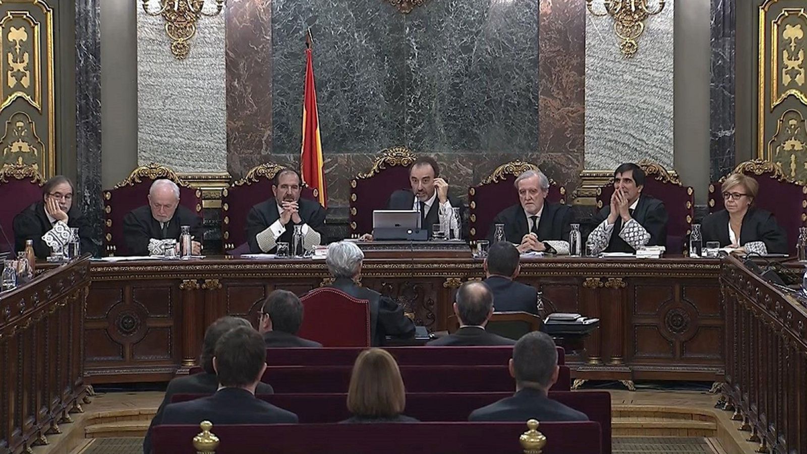 Continúa el juicio del 'procés'