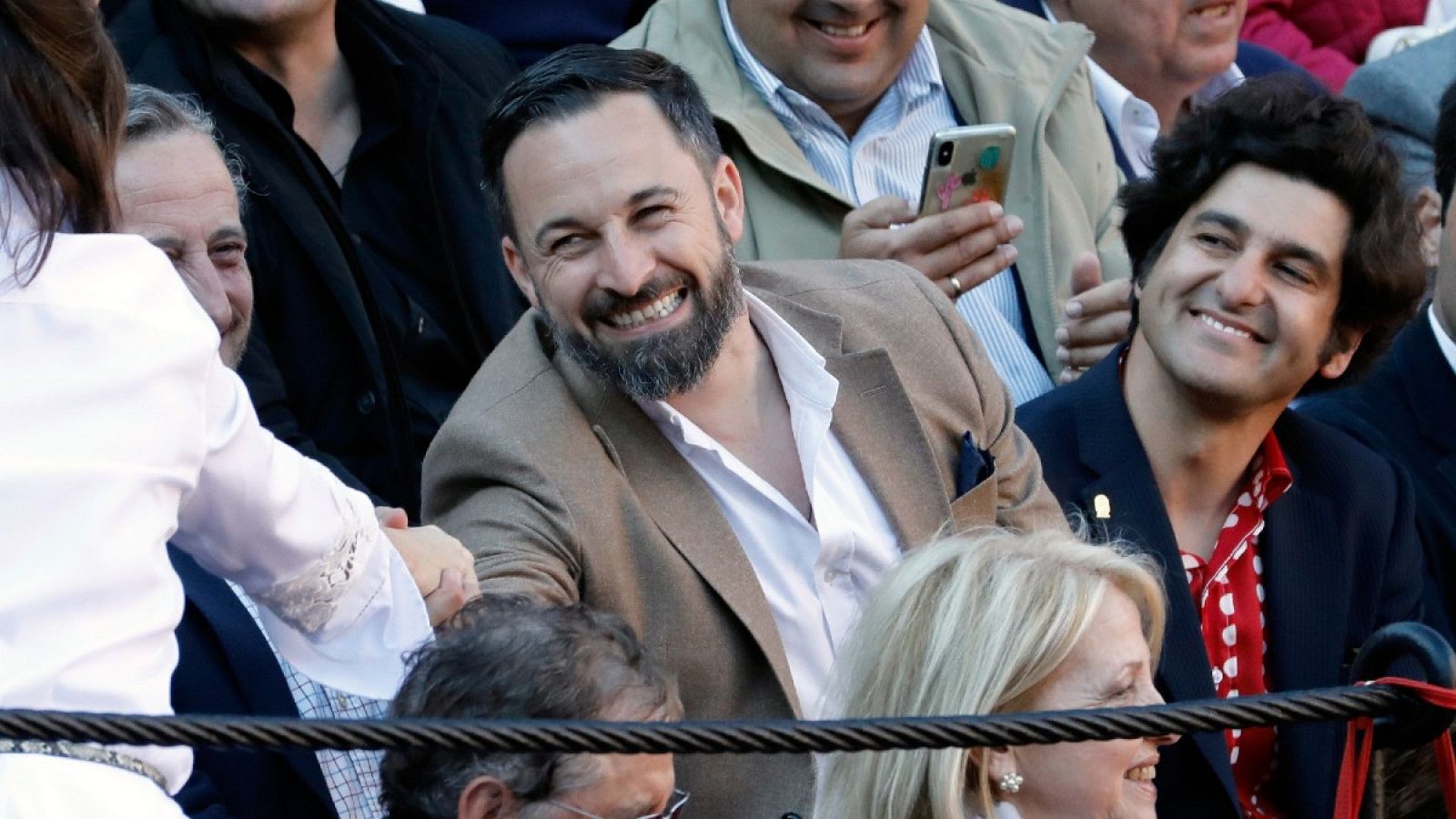 El lider de Vox, Santiago Abascal
