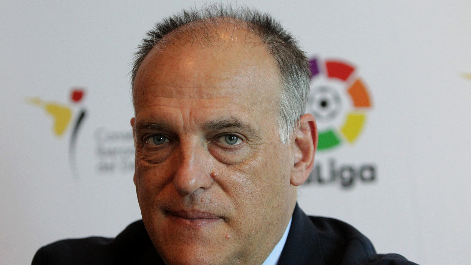 Tebas: "La Liga no va a ceder a las exigencias de la liga europea"