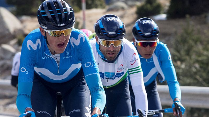 Valverde, Quintana y Soler, la fuerte apuesta del Movistar para la Volta a Cataluña