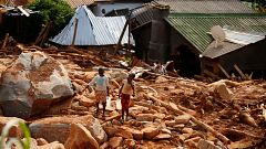 "La tragedia en Mozambique es mucho más dantesca de lo que cuentan, es impresionante y terrible"