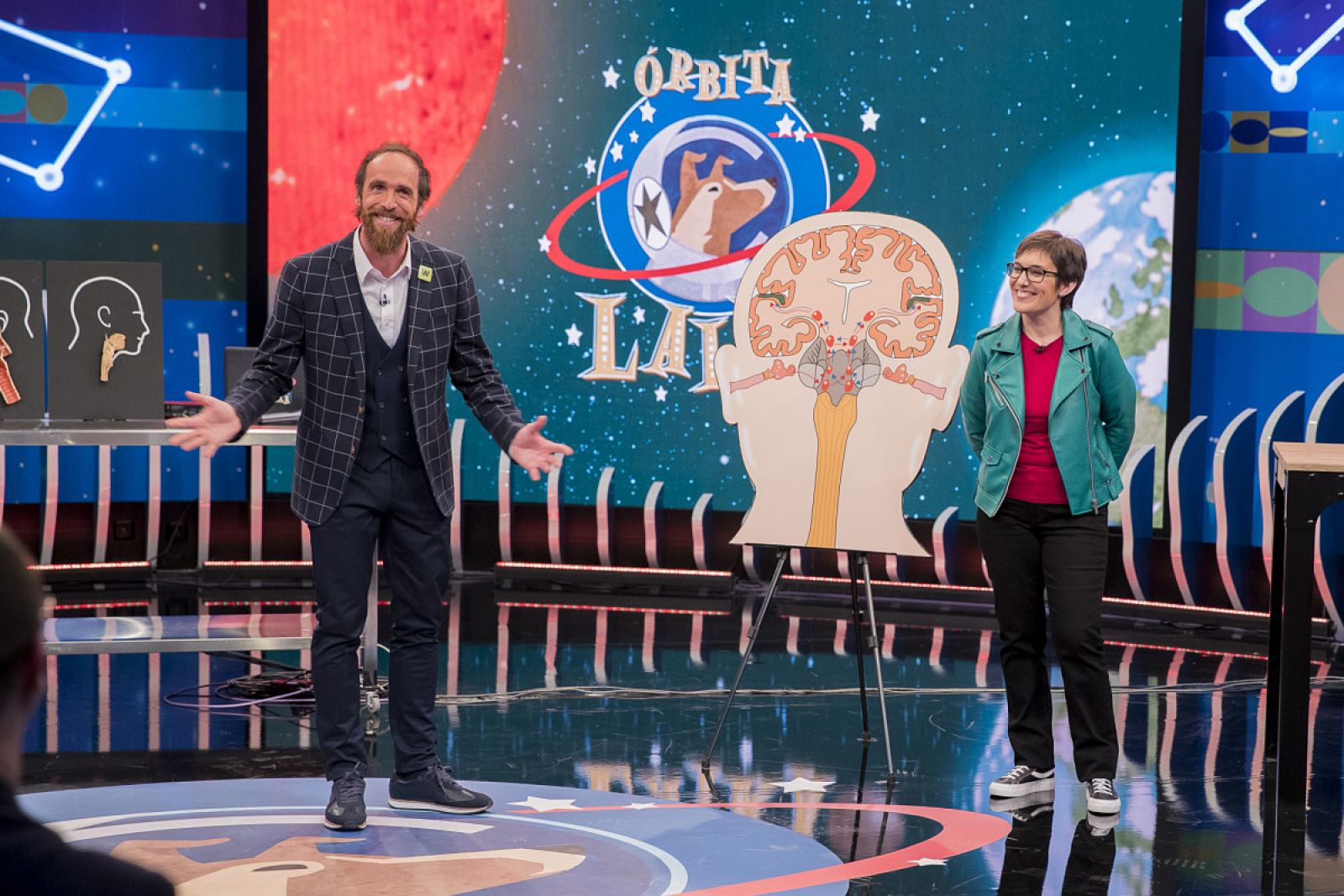 Edu Sáenz de Cabezón y Carmen Agustín en Órbita Laika Música