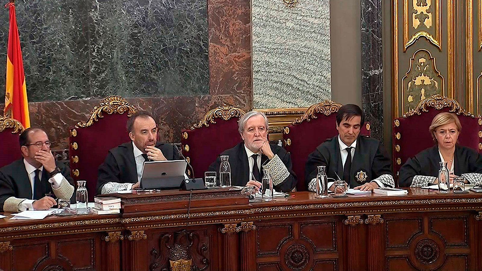 Guardias civiles y mossos declaran sobre las supuestas violencia de las manifestaciones en el 'procés'