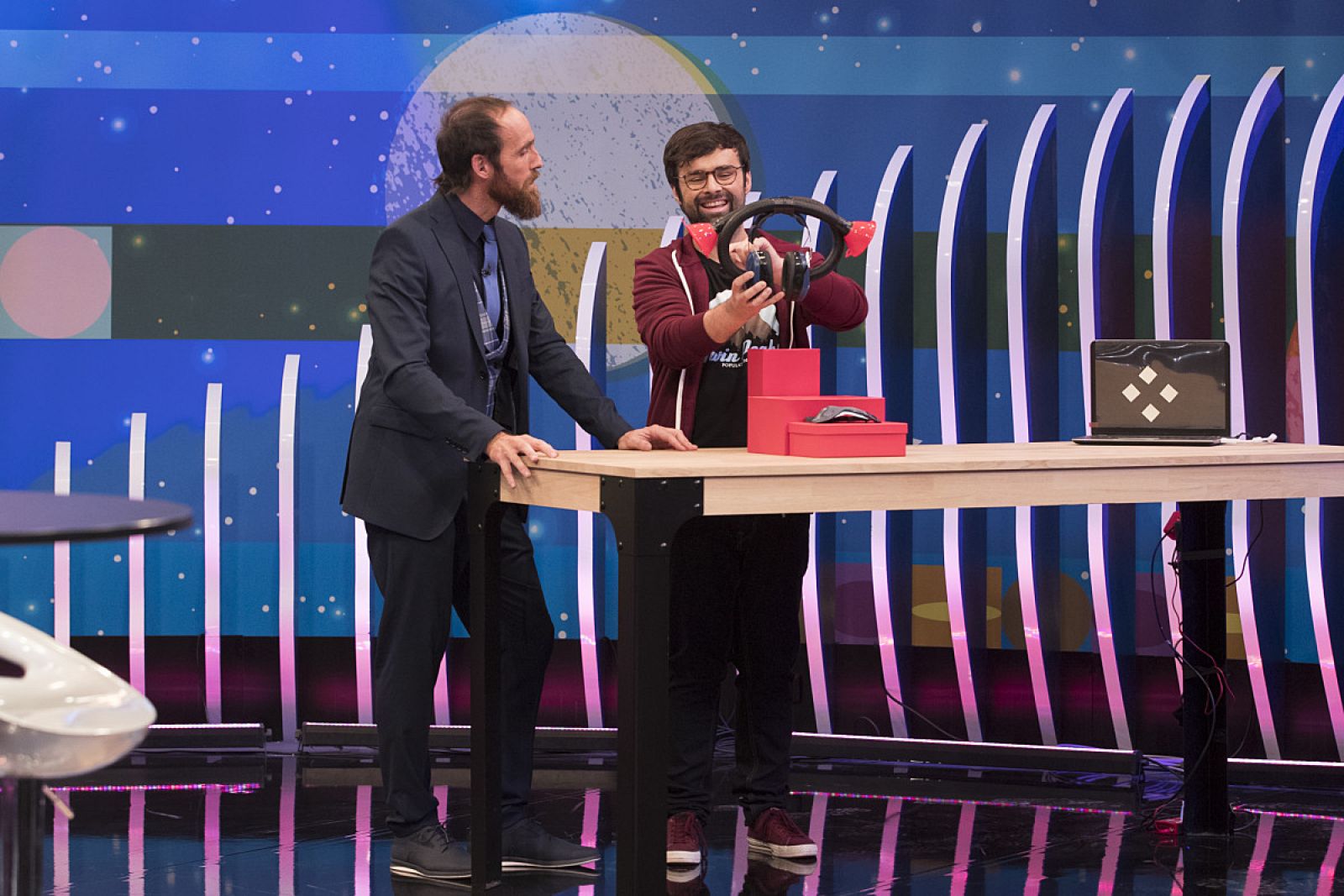 Edu Sáenz de Cabezón y Ricardo Moure en Órbita Laika Cerebro