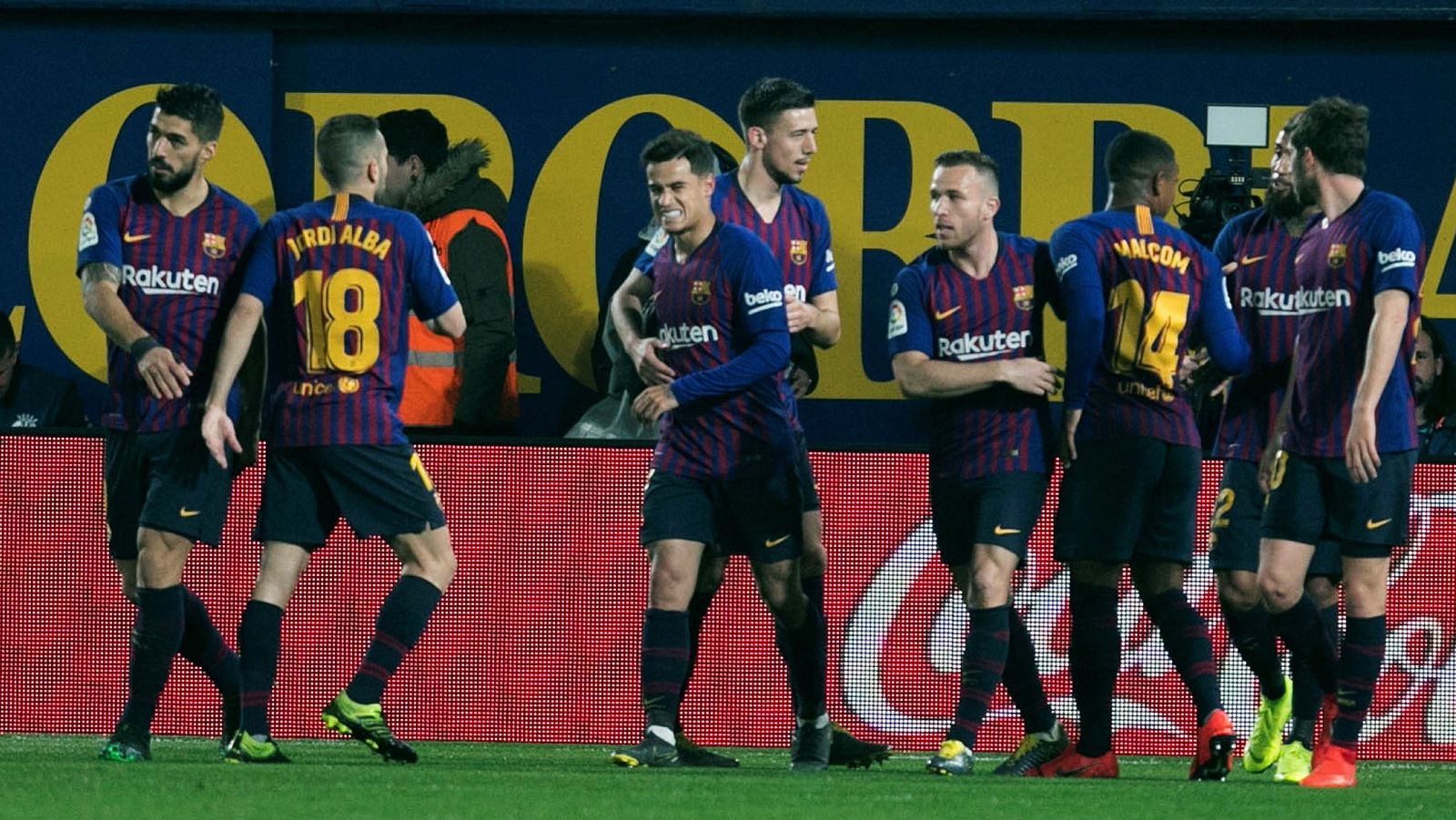 Suárez evita la remontada del Villarreal de un partido descomunal