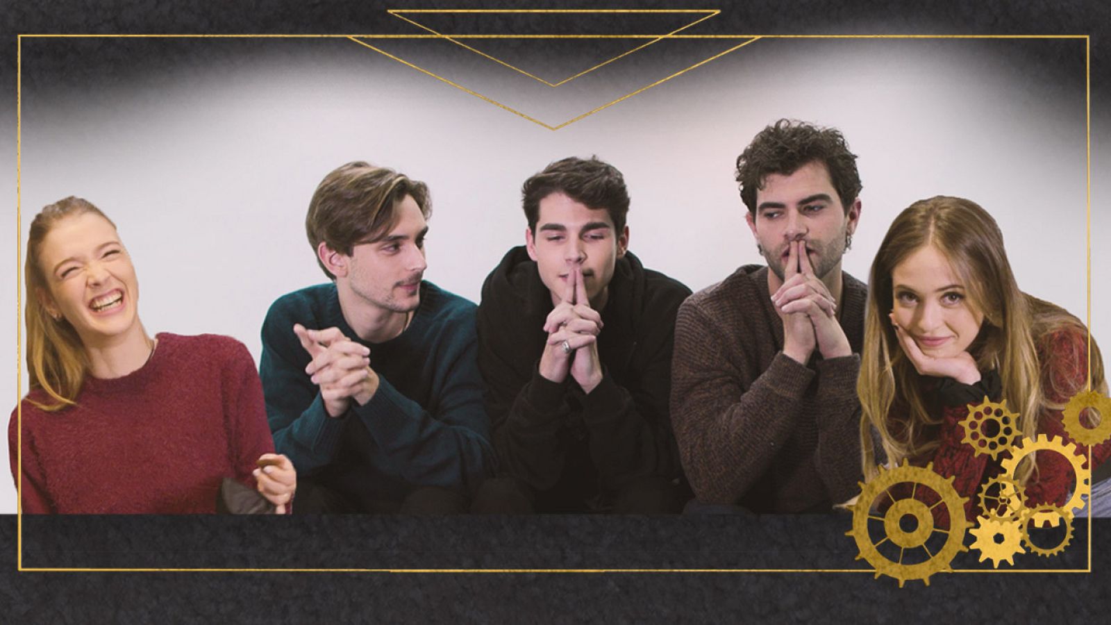 Los protagonistas de "Una nochevieja inolvidable", de Playz