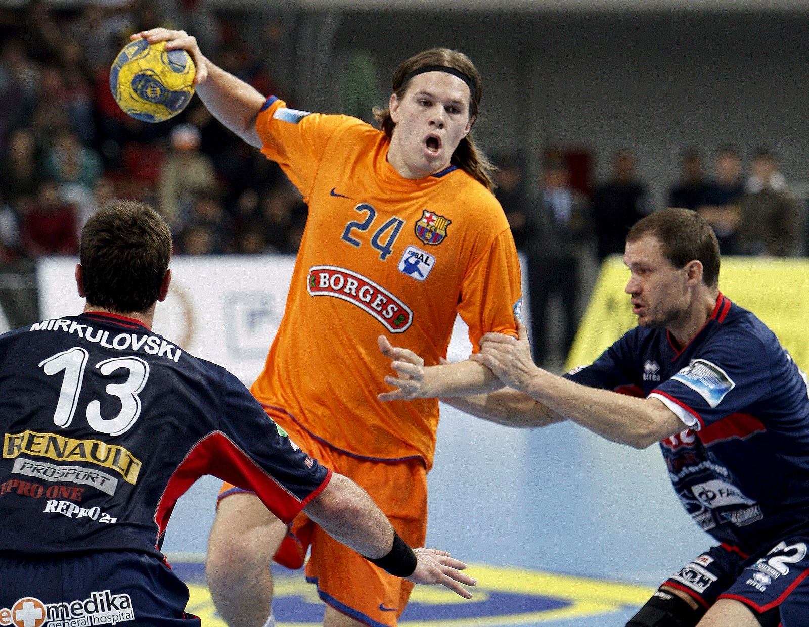 El buen juego del danés Mikkel Hanse ha sido decisivo para la victoria del equipo.