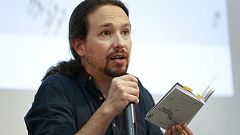 Iglesias promete publicar la lista de amnistiados fiscales y presenta un programa basado en la Constitución