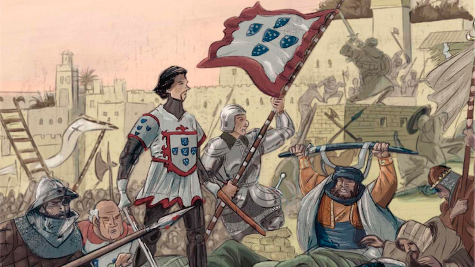 Fragmento de la portada de '1415: Ceuta. La llave de África'