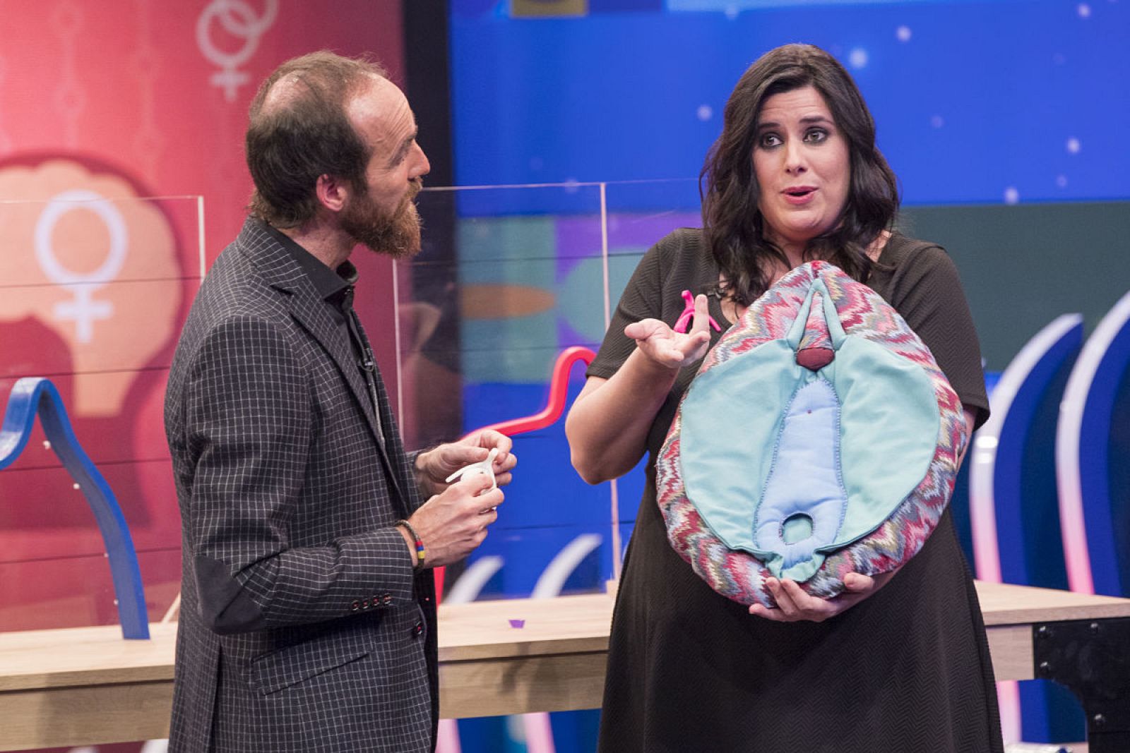 Laura Morán y Edu en Órbita Laika Sexo