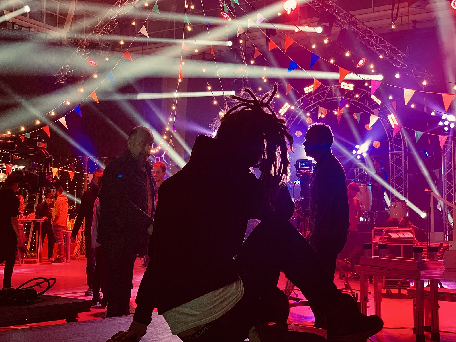 Todo preparado para el concierto "Miki y amigos"