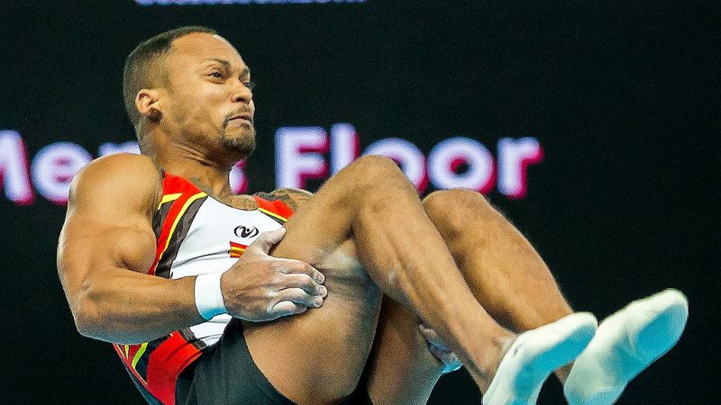 Rayderley Zapata, sexto en la final de suelo