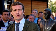 Casado denuncia el "silencio cómplice" de Sánchez ante la "violencia": "O con los demócratas o con la kale borroka"