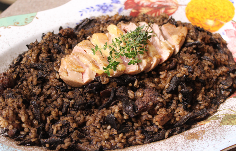 Receta de "arroz con faisn" de Dani Garca