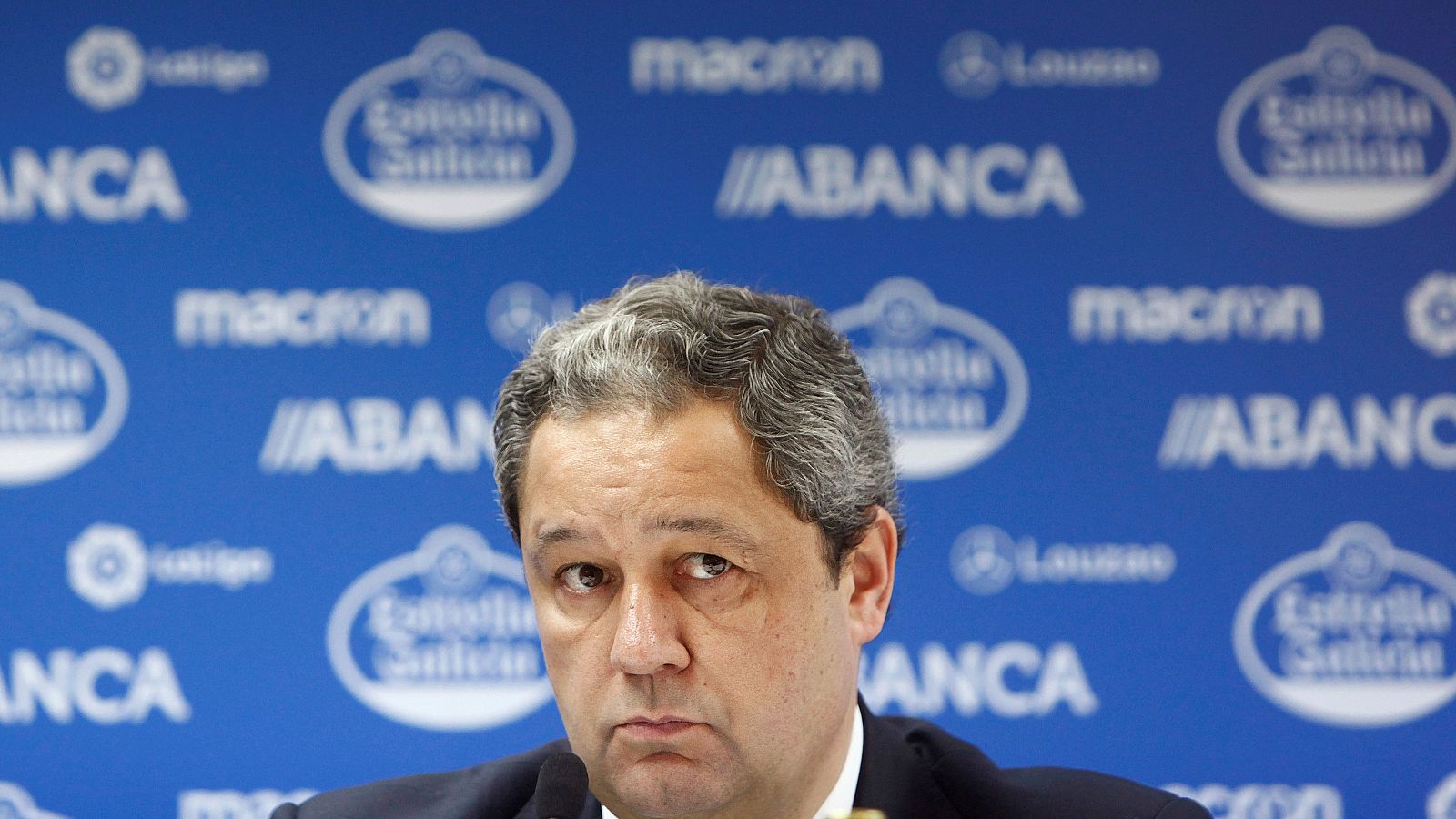 Tino Fernández, presidente del Deportivo