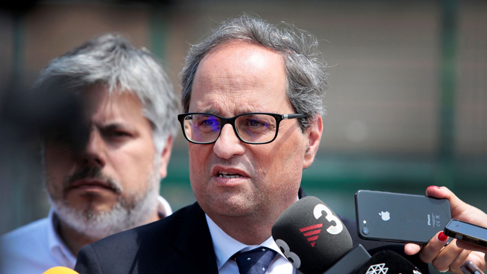 El presidente de la Generalitat, Quim Torra