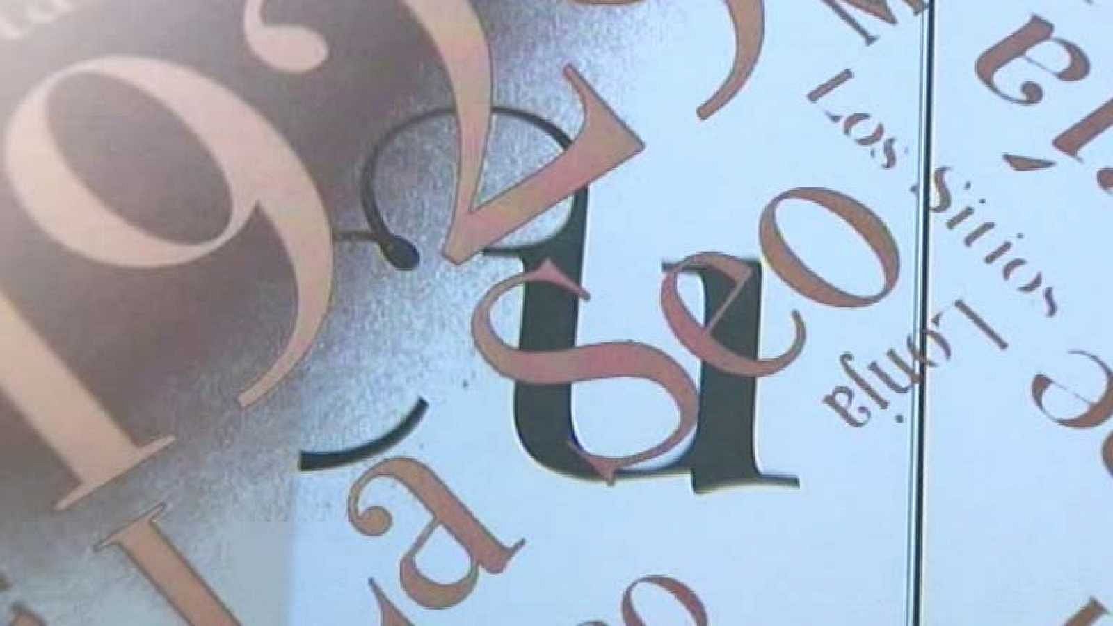 Un diseñador gráfico de Zaragoza dedicó esta tipografíua a su abuela. 'Valentina'