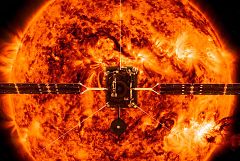La misión europea 'Solar Orbiter' observará por primera vez el polo norte y sur del Sol