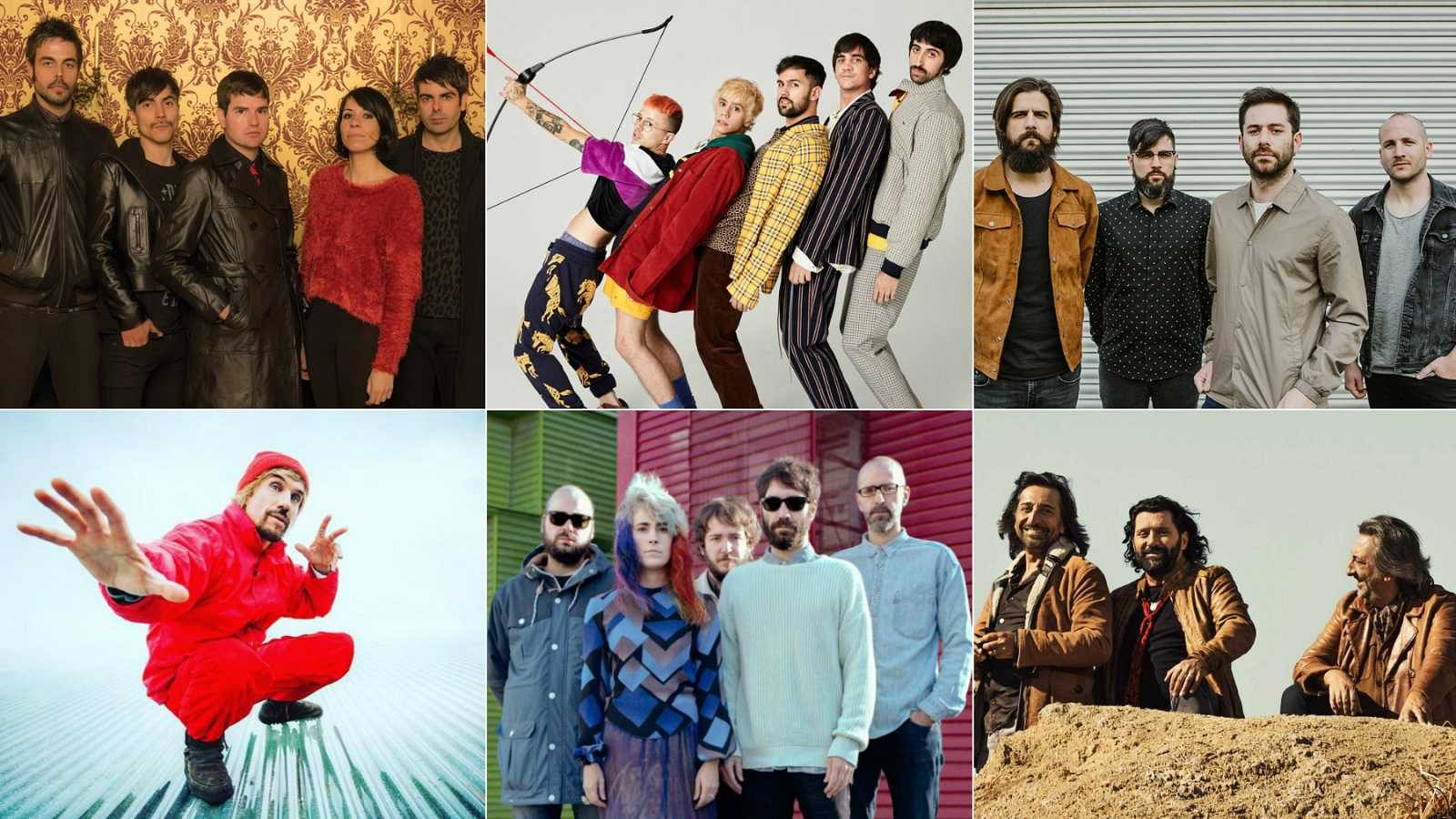 Los grupos que participan en este concierto conmemorativo