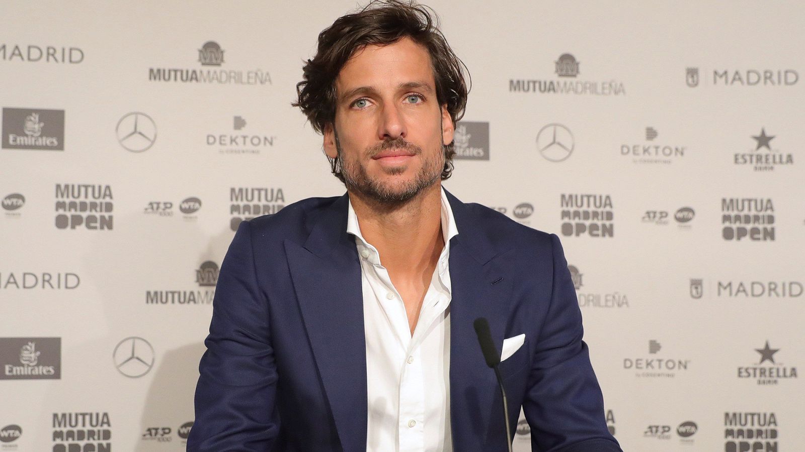 Rueda de prensa de Feliciano López