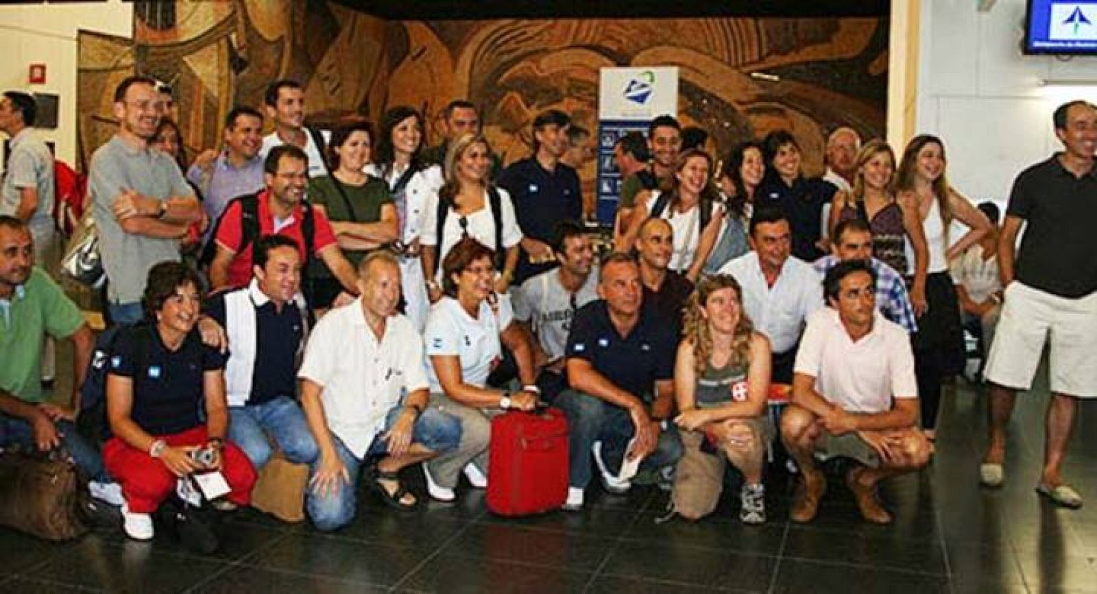 El equipo de RTVE encargado de la cobertura de los JJOO en Pekín