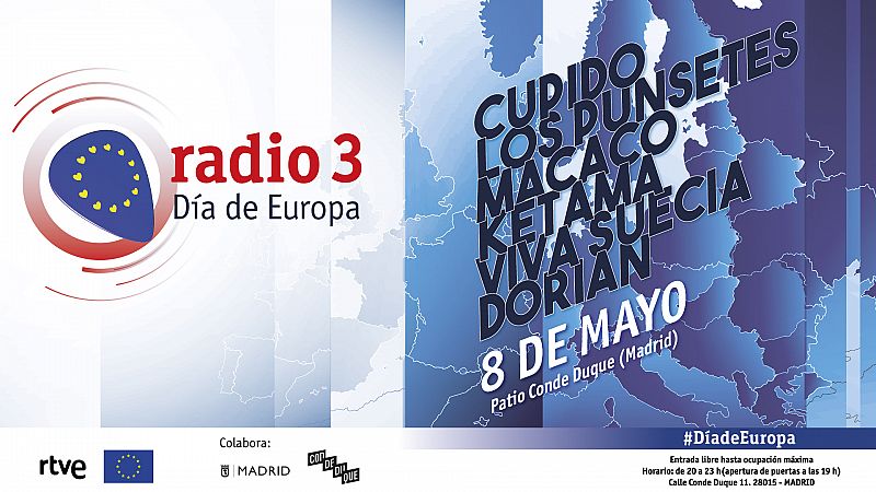 RTVE conmemora el Día de Europa con música y una programación especial