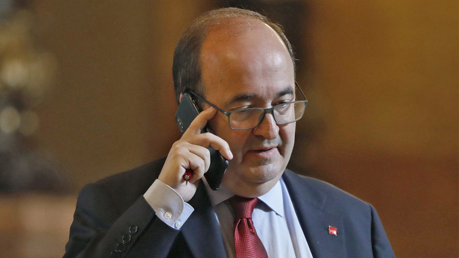 El primer secretario del PSC, Miquel Iceta