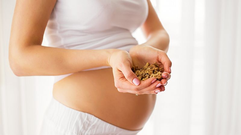Los frutos secos en el embarazo se relacionan con un mejor desarrollo neuropsicológico de los futuros hijos