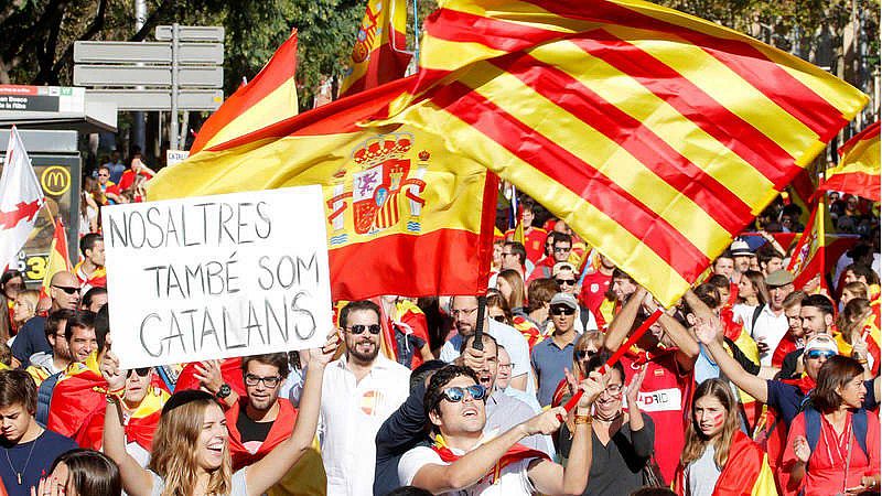 El 'no' a la independencia de Cataluña supera al 'sí ' por primera vez desde 2017 