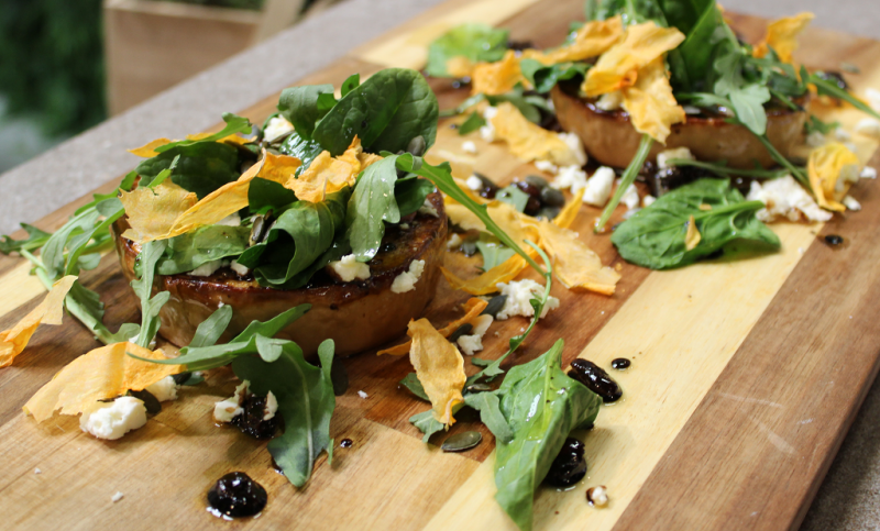 Receta de ensalada de calabaza de Dani Garca