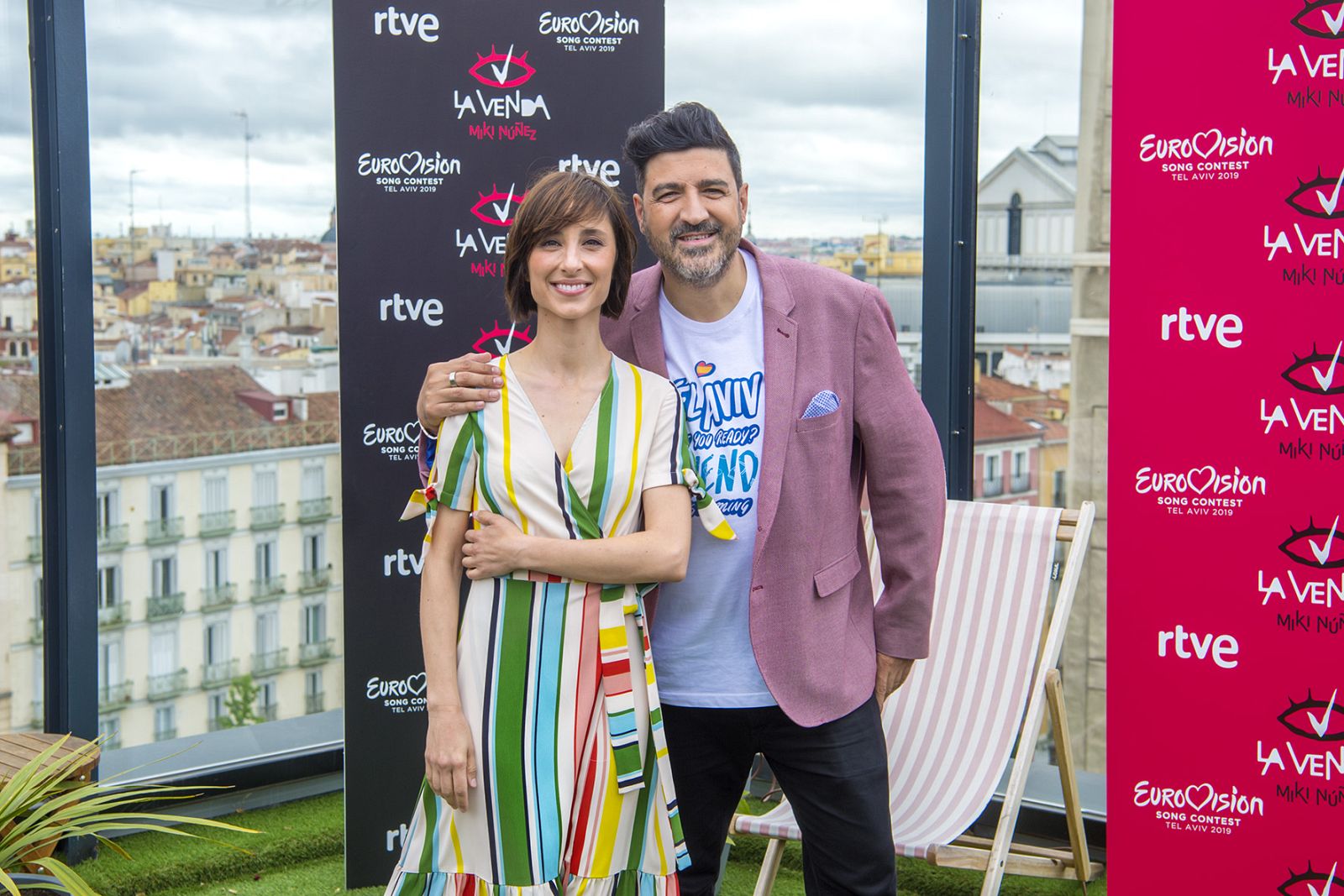 Julia Varela y Tony Aguilar