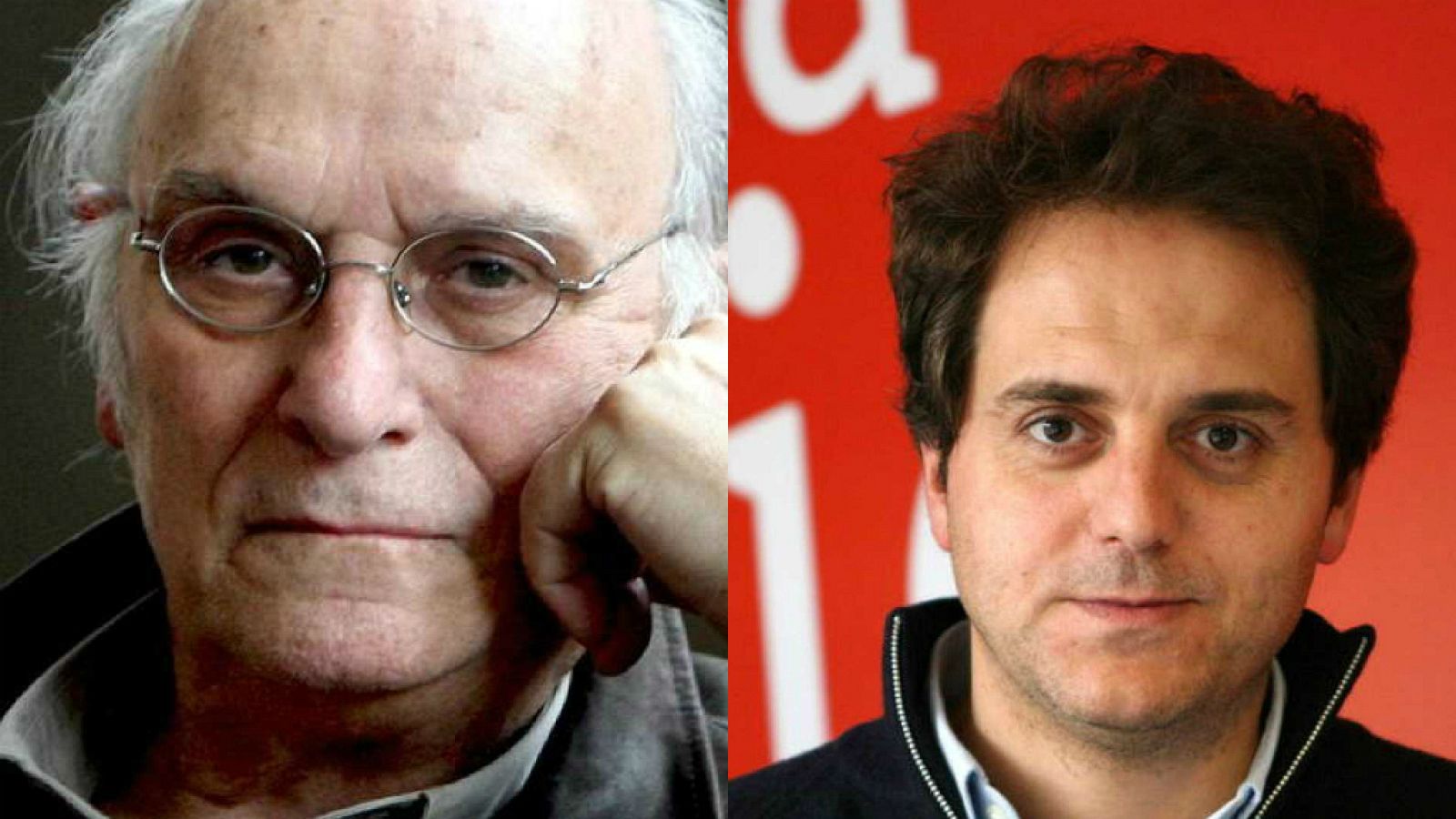 Carlos Saura y Domingo Villar