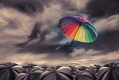 La vida con gafas grises: el caso del pintor ciego al color