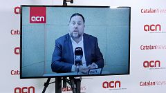 Junqueras no descarta investir a Sánchez y renunciará a su acta en el Congreso para convertirse en eurodiputado