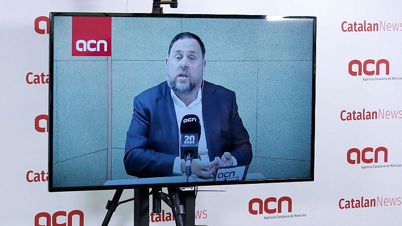 Junqueras no descarta investir a Sánchez y renunciará a su acta en el Congreso para convertirse en eurodiputado