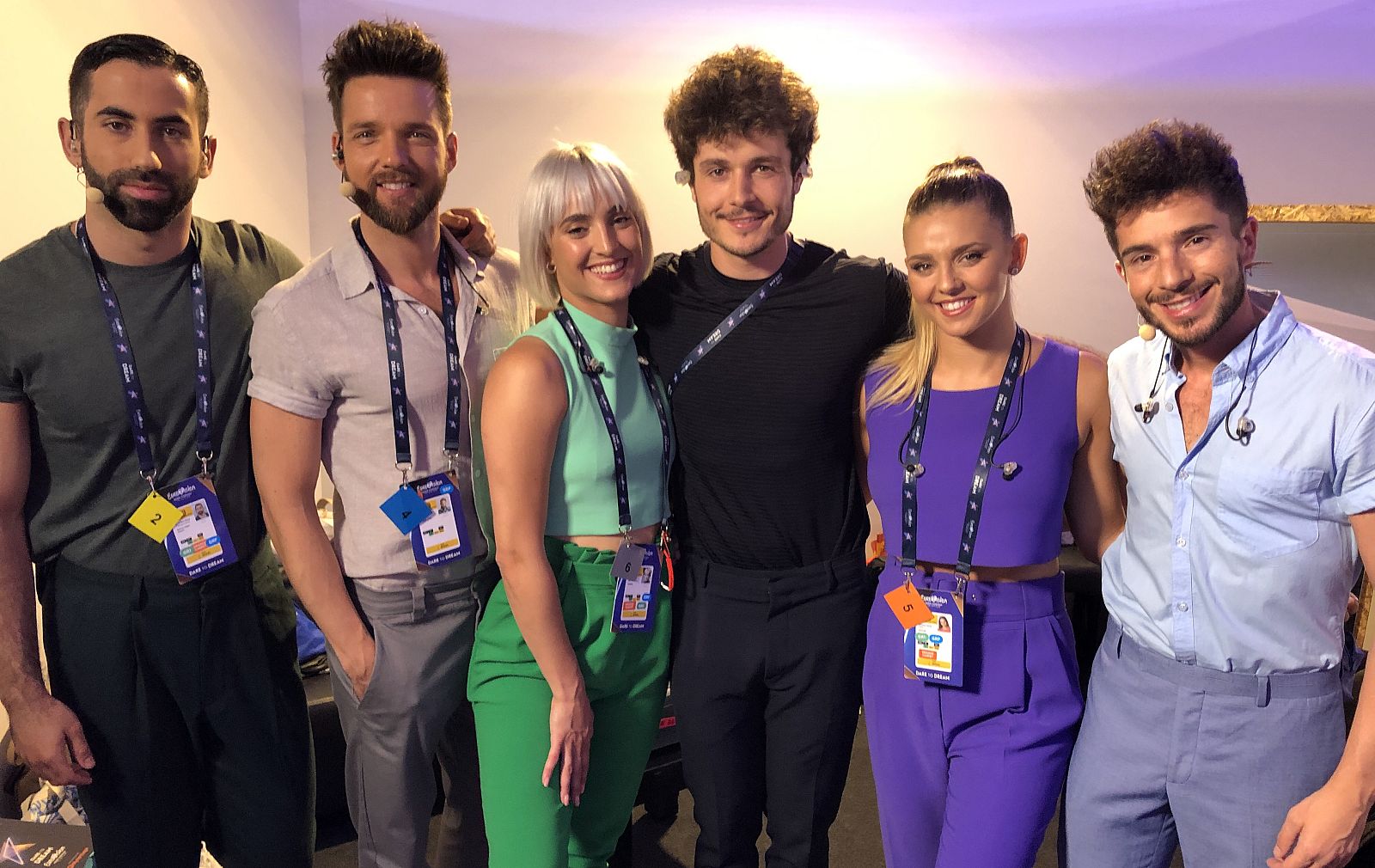 Miki, horas antes de subirse al escenario de Eurovisión 2019