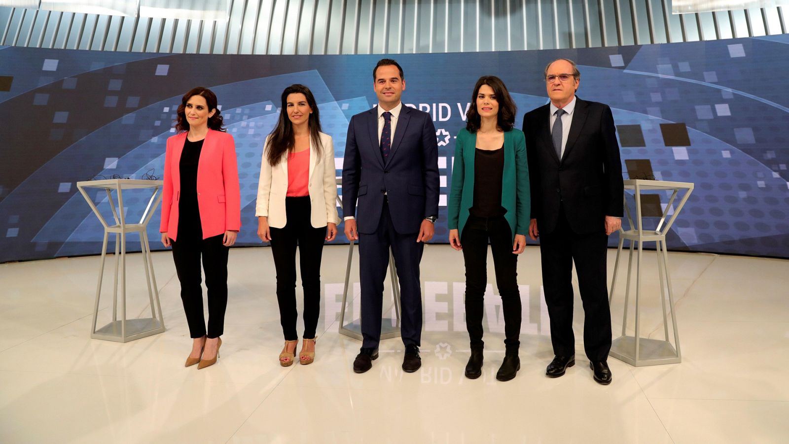 Debate a cinco en Telemadrid