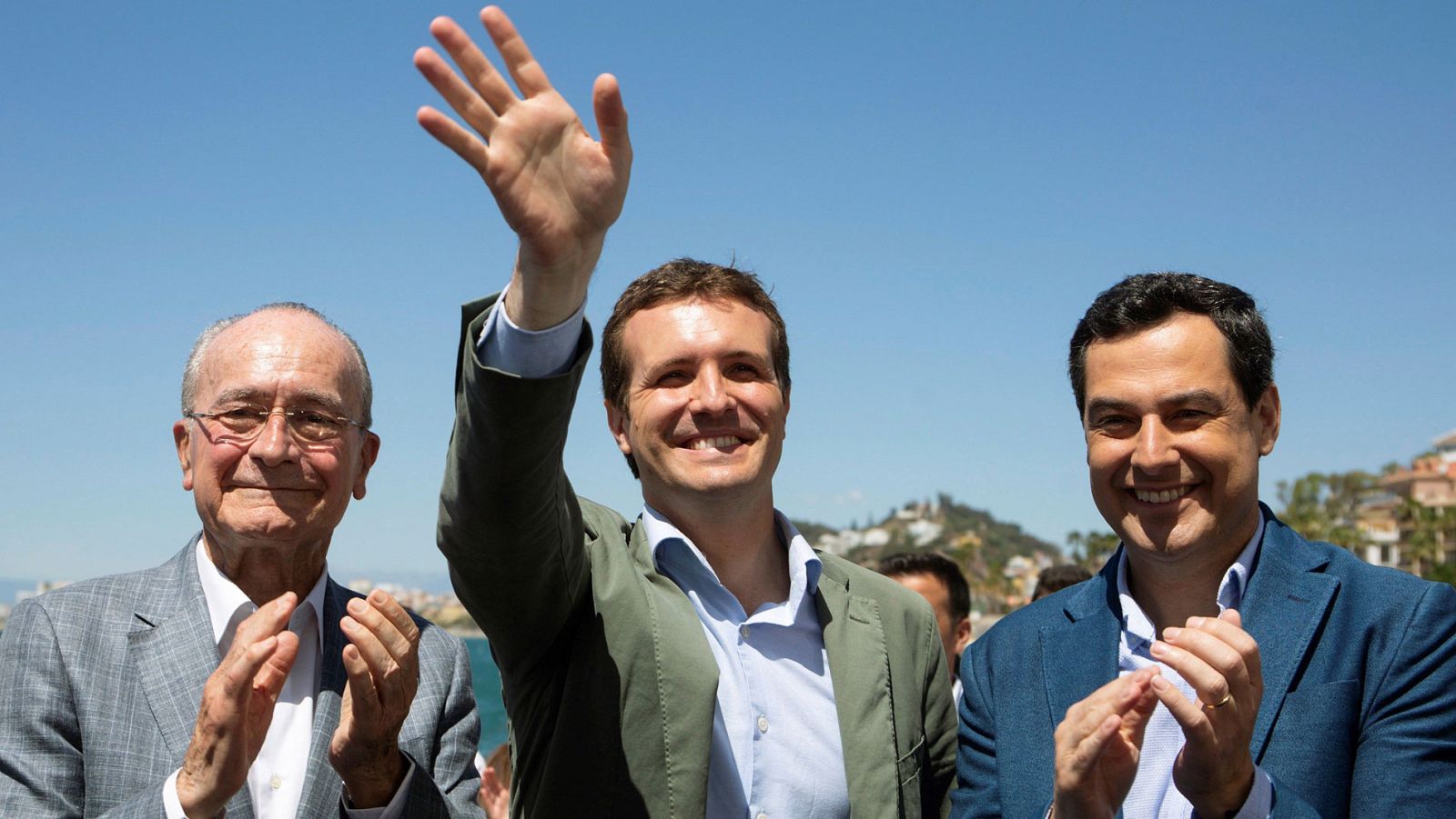 Mitin de Pablo Casado en Málaga