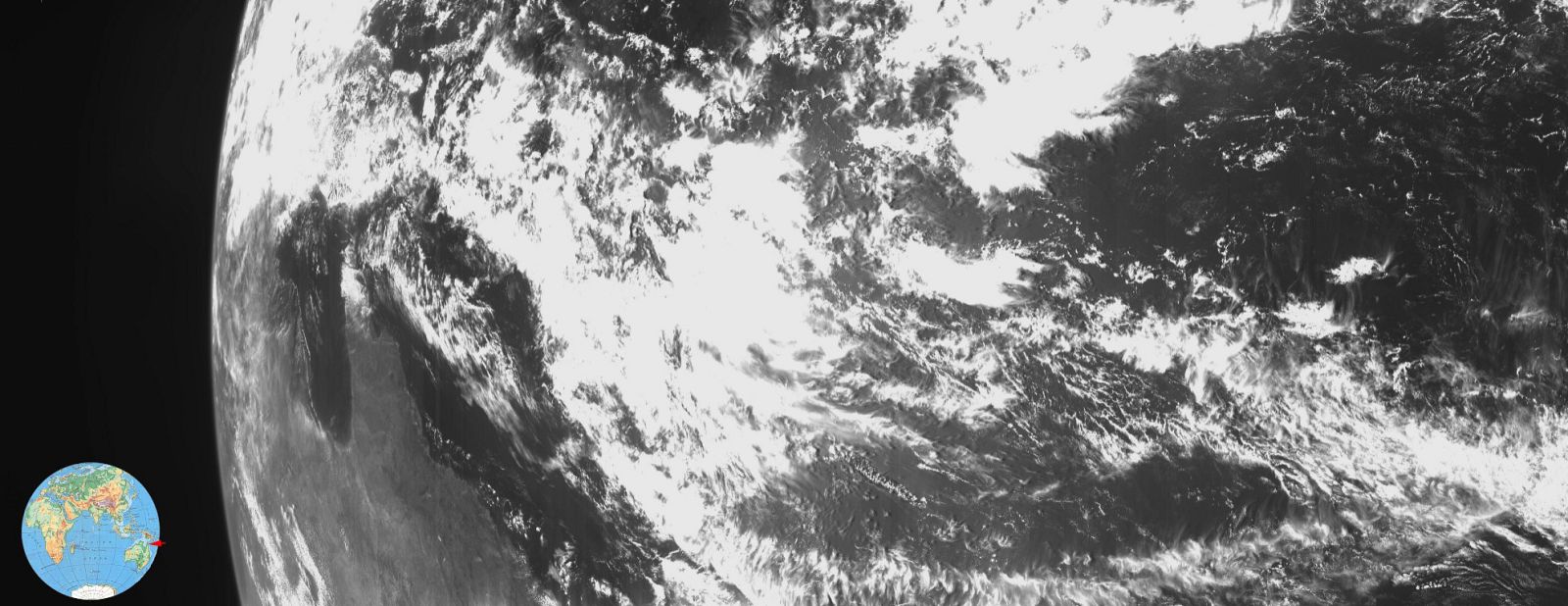 Image of Earth taken by ISRO's Chandrayaan-1 mission while on its way to Moon