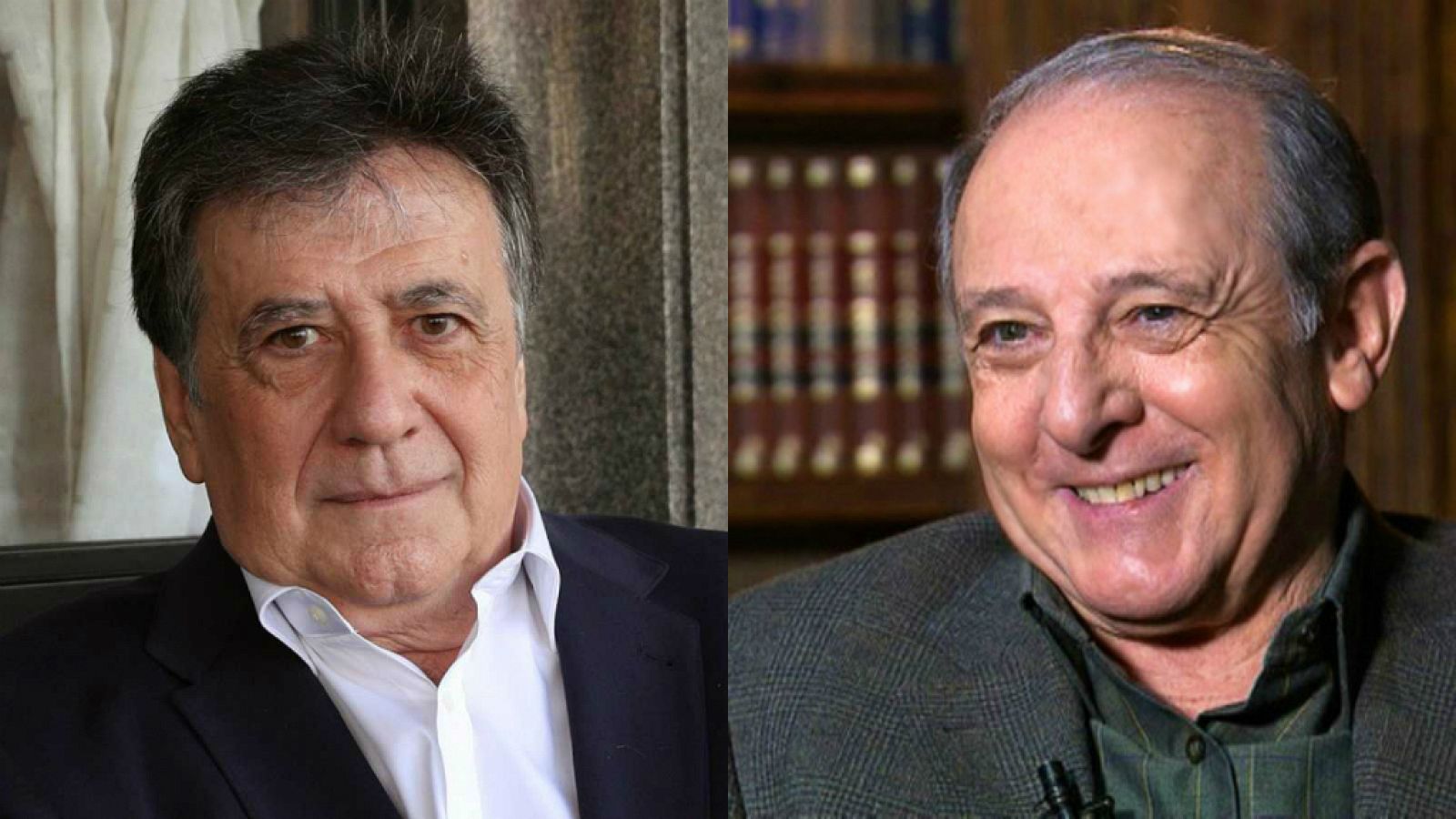 Luis Landero y Emilio Gutiérrez Caba