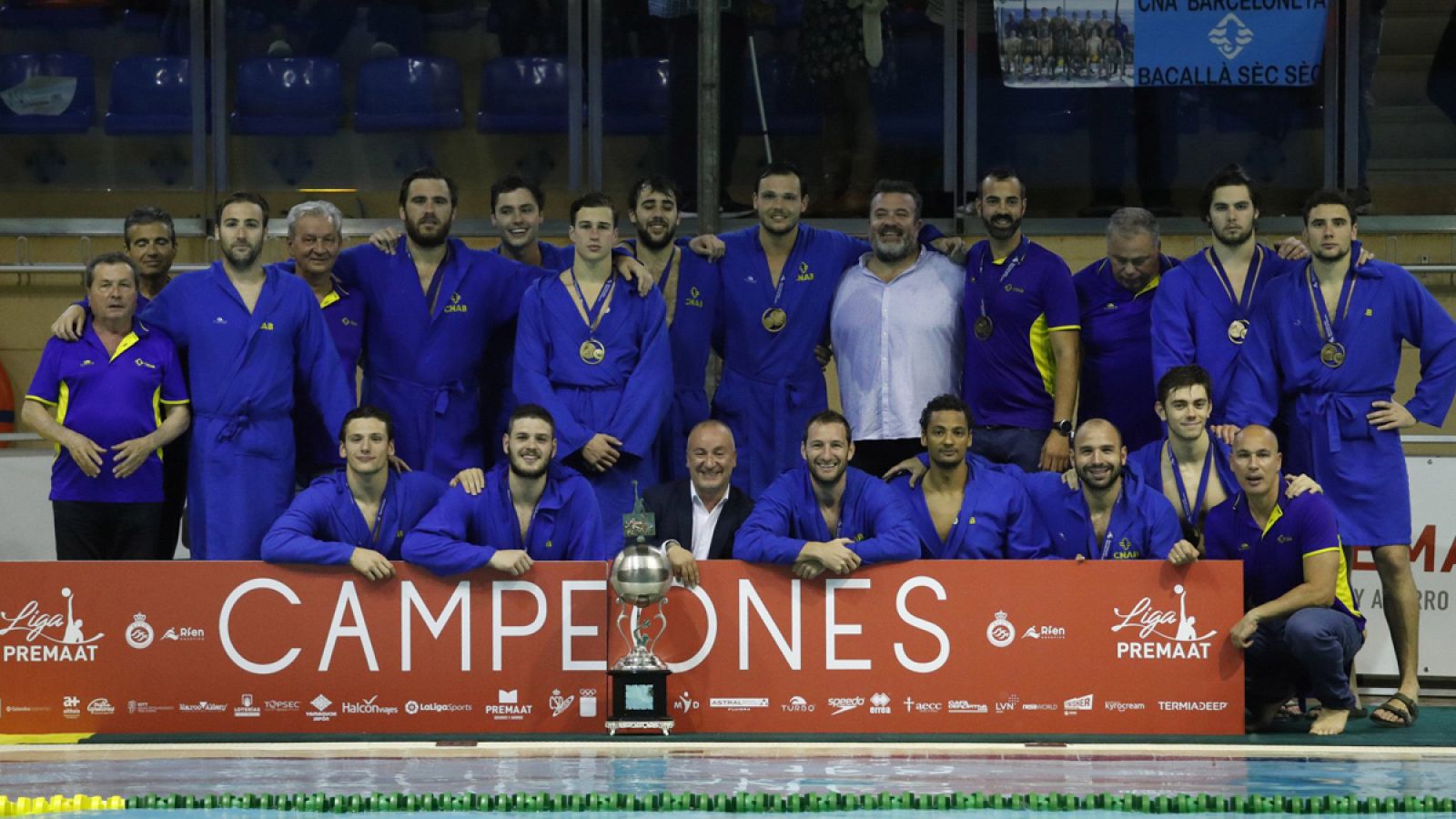 El Barceloneta celebra su 14ª liga consecutiva