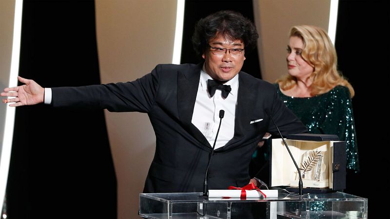 Palma de Oro para 'Parasite', la comedia negra del surcoreano Bong Joon-Ho
