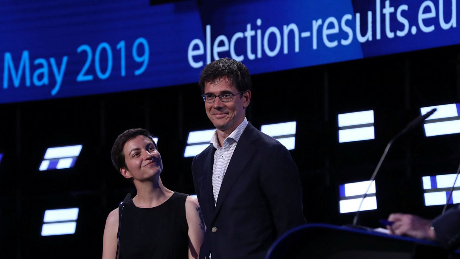 Los líderes de Los Verdes, Ska Keller y Bas Eickhout