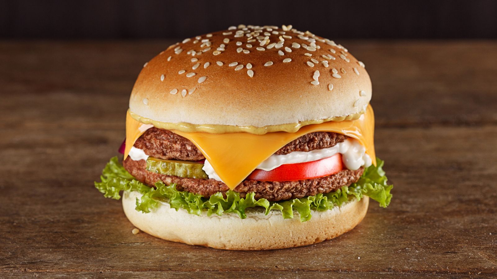 Imagen de una hamburguesa