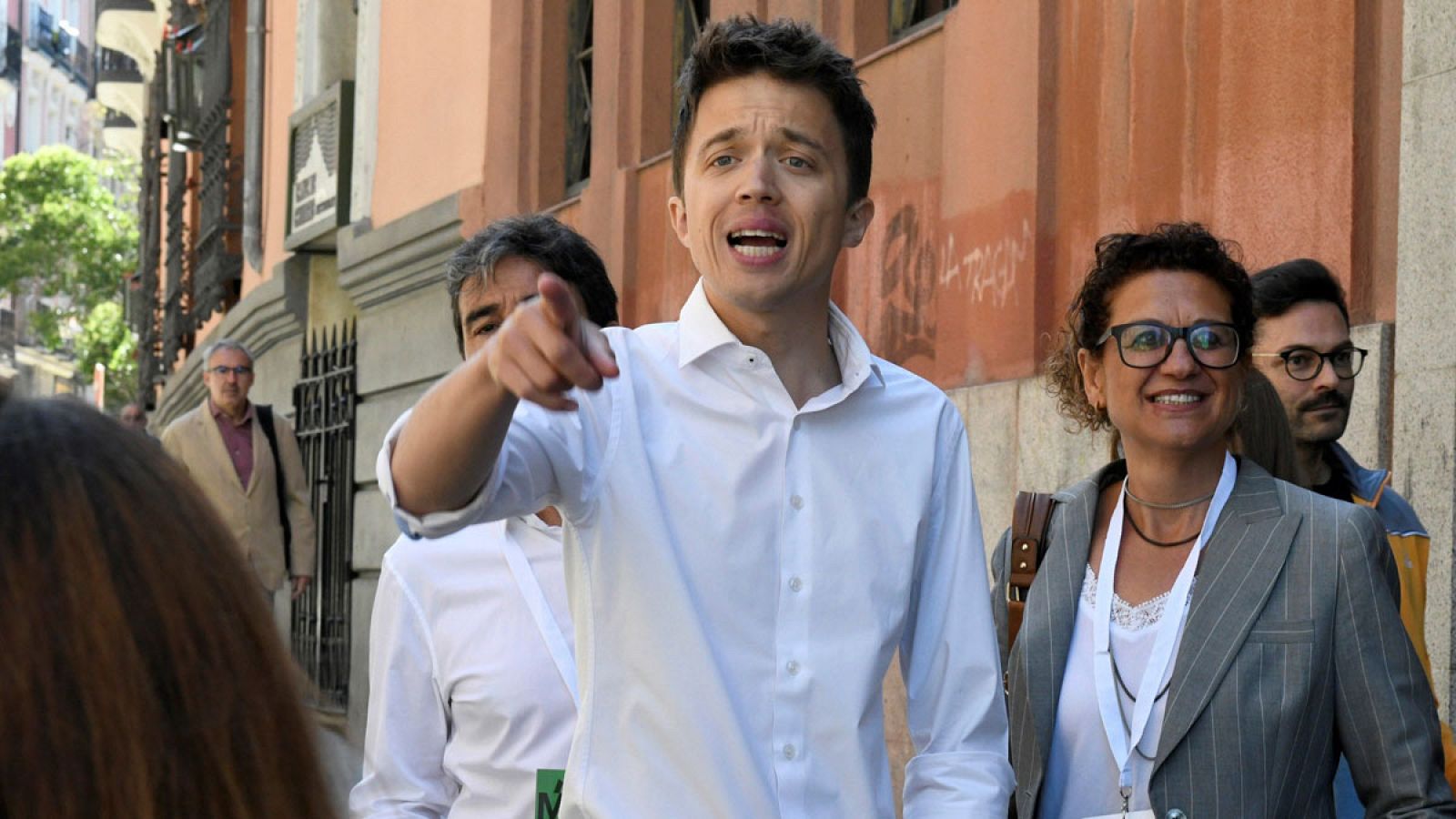 Íñigo Errejón el pasado domingo electoral del 26M