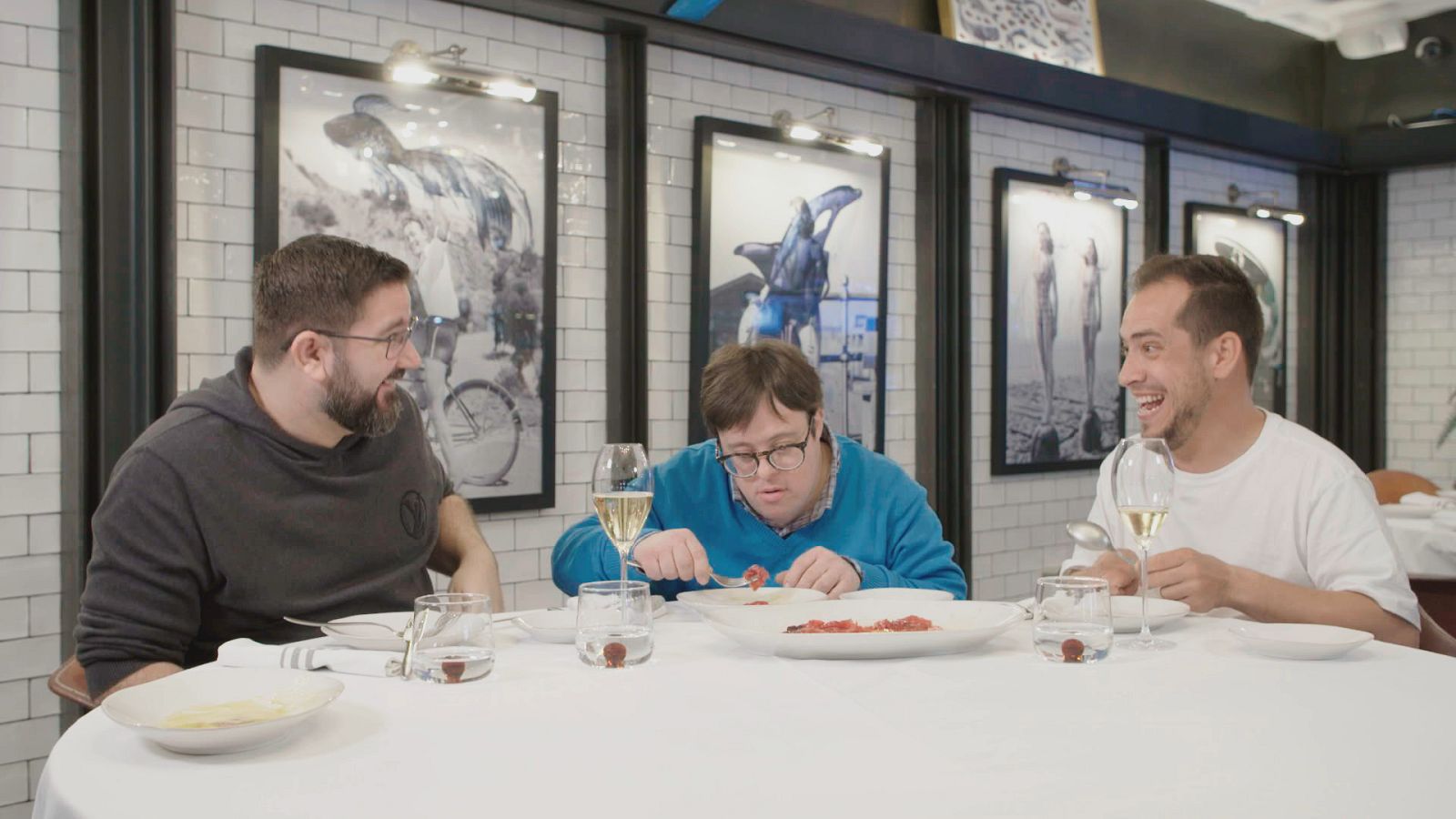 Langui y Pablo compartirán mesa con el chef Dani García