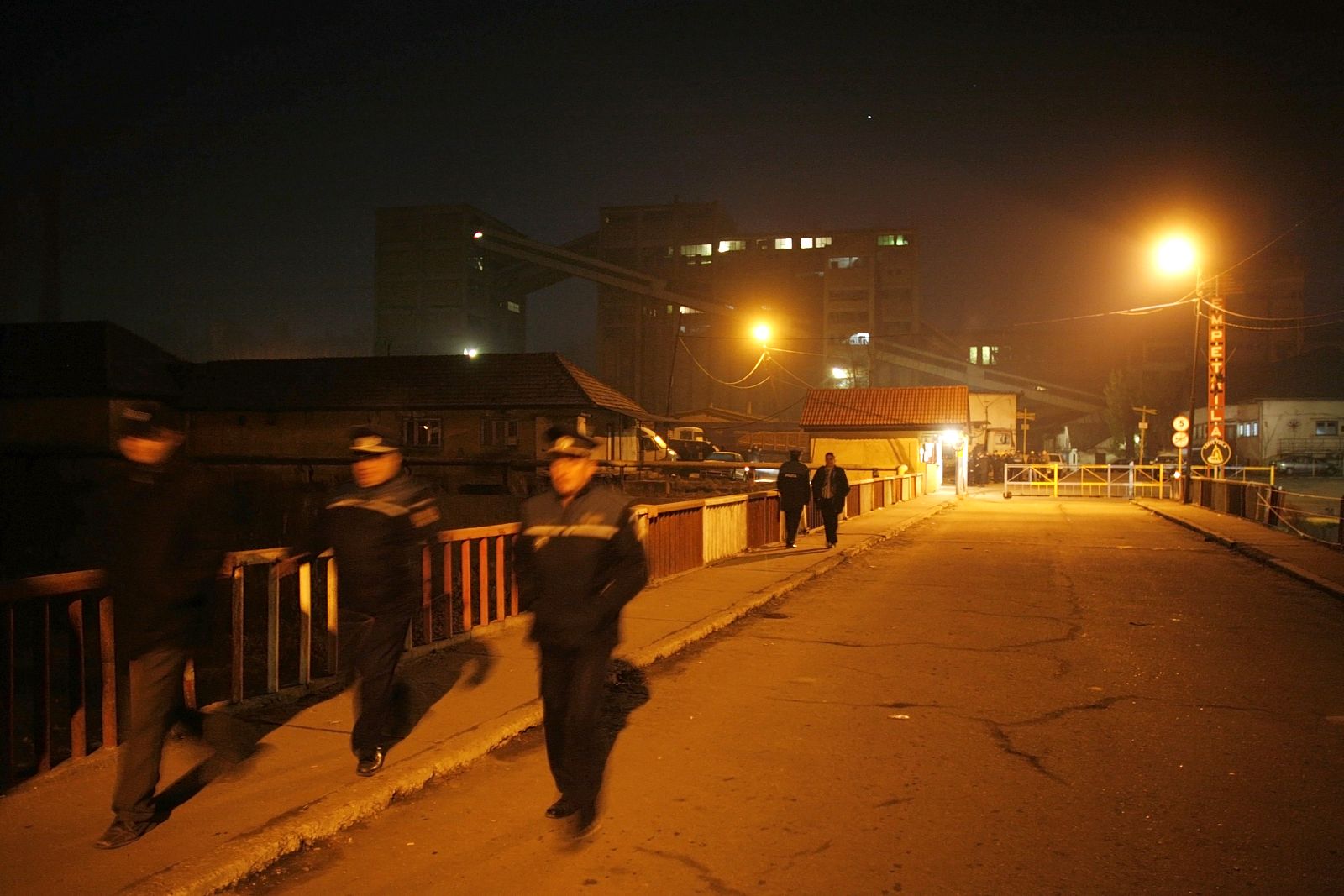 Mina en Petrila (Rumanía), escenario de un accidente