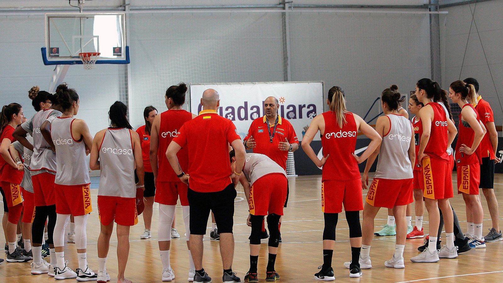 Entrenamiento SelecciÃ³n EspaÃ±ola de baloncesto femenina