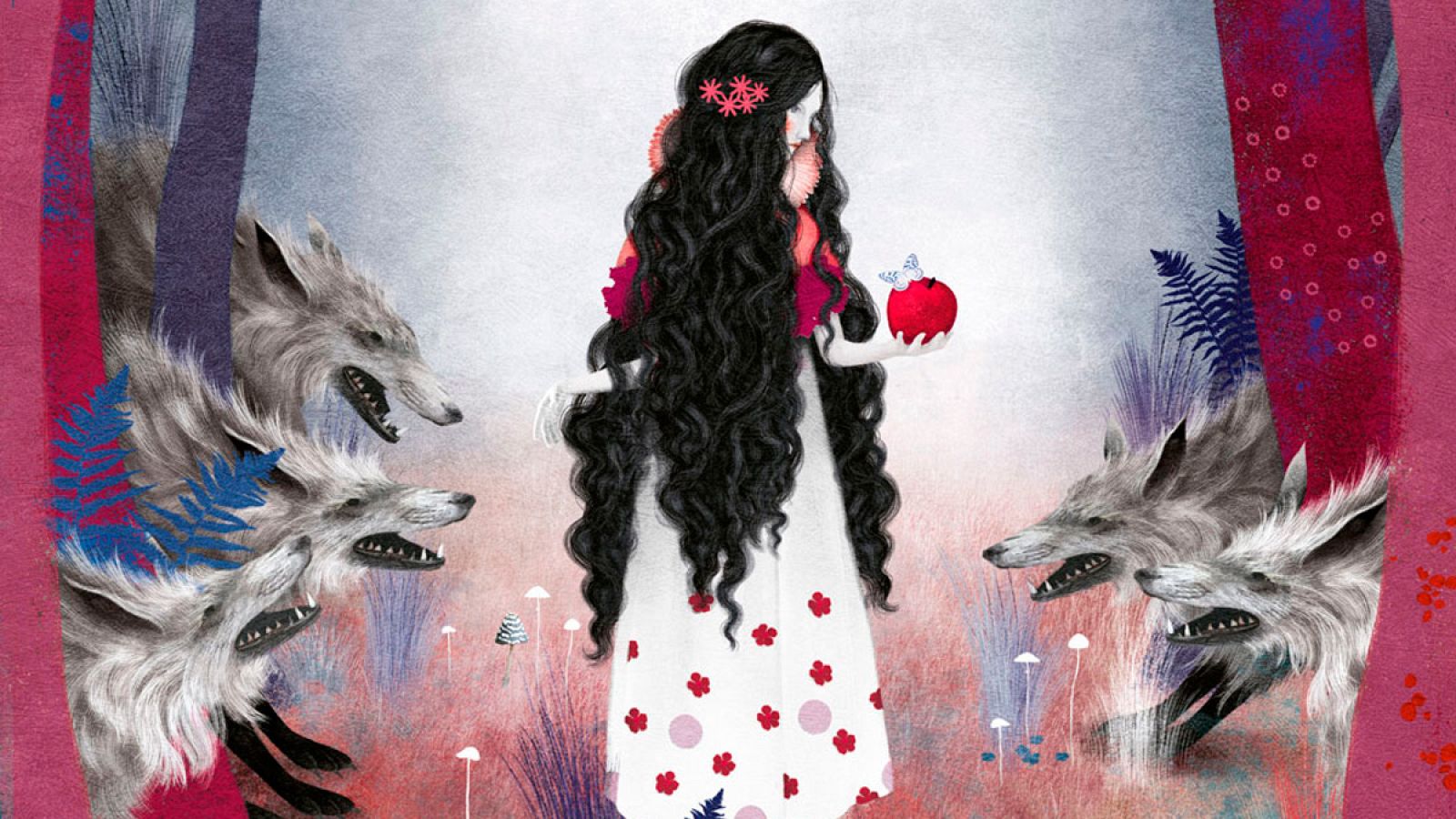 Fragmento de la portada de 'Blancanieves'