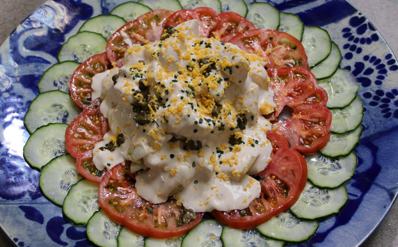 Receta de "ensalada de verano" de Dani Garca